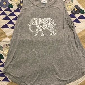 Old navy grey swing tank top